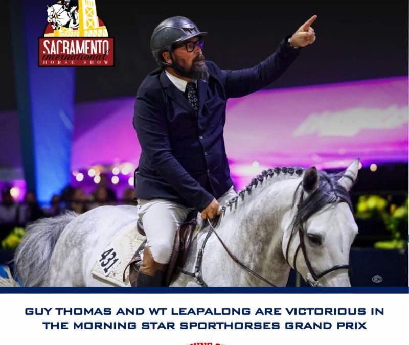 Guy Thomas And WT Leapalong Win the Morning Star Sporthorses Grand Prix